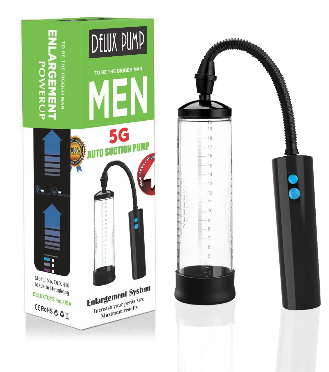 5G Deluxe Penis Enlargement Pump Rechargeable Auto Gizmoswala